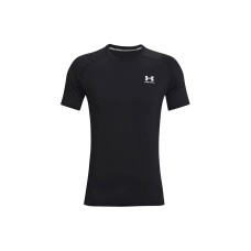 Under Armour Hg Αθλητικό Ανδρικό T-shirt Μαύρο με Λογότυπο 1361683-001