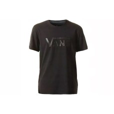 Vans Flying Ανδρικό T-shirt Μαύρο με Λογότυπο VN0004YIBLK