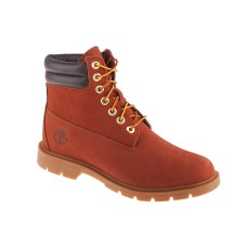 Timberland 6 In Basic Δερμάτινα Πορτοκαλί Ανδρικά Αρβυλάκια A2853