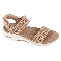 Skechers Slip-Ins: GO Walk Arch Fit 2.0 Sandal - Kennedy 140844-TAN