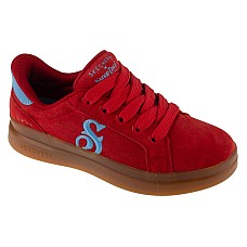 Skechers Slip-Ins Suede Snoop Cupsole Sneaker 186100-RDBL