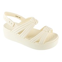 Crocs Brooklyn Knot Low Wedge Sandal 212864-105