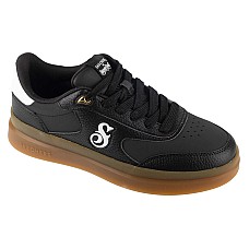 Skechers Duraleather Lace Up Snoop Cupsole Sneaker 251200-BKW