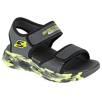Skechers S-Lights: Sola Glow Sandal - Fusion Brights 407032L-CCBK