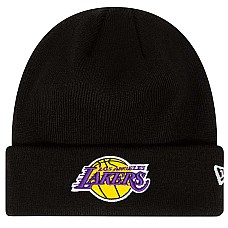 New Era Essential Cuff Beanie Los Angeles Lakers Hat 60348856