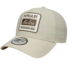 New Era Patch Line Cream 9FORTY E-Frame Adjustable Cap 60667679