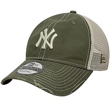 New Era 9TWENTY Trucker MLB Cotton Canvas New York Yankees Cap 60856386