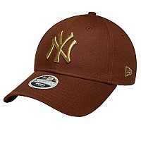 New Era Wmns Metallic Logo 9FORTY New York Yankees Cap 60915780