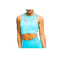 GymHero Venice Beach Top Short Bra BRA-SHORTBABYBLUE