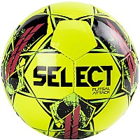 Select Futsal Attack Ball FUTSAL ATTACK YEL-BLK