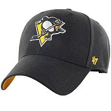 47 Brand NHL Pittsburgh Penguins Ballpark Cap H-BLPMS15WBP-BK