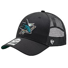 47 Brand NHL San Jose Sharks Branson Cap H-BRANS22CTP-BK