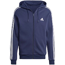 adidas Essentials Fleece 3-Stripes FZ Hoodie IJ6478