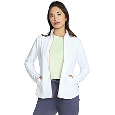 Skechers The Hoodless Hoodie GoWalk Shine Jacket JA78-WHT