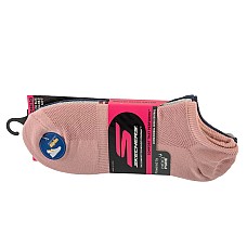 Skechers 3pk Womens Microfiber Non Terry No Show   S101720-HPKNV