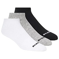 Skechers 3pk Unisex Non Terry No Show S114041-107