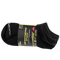 Skechers 6pk Men Mn Cotton Nshw Socks S117809-BLK