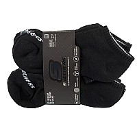 Skechers 6pk Core Lowcut Lg Socks   S118209-BLK