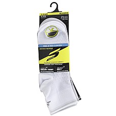 Skechers 3Pk Wmn Pf Qtr Reflective Sock S600458H-WGY