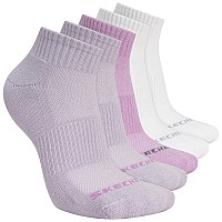 Skechers 5pk Unisex 1/2 Terry Qtr Crew S602095-501