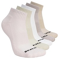 Skechers 5pk Unisex 1/2 Terry Qtr Crew S602095-680