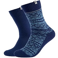 Skechers 2PPK Men Casual Fashion Jacquard Socks SK41049-5501