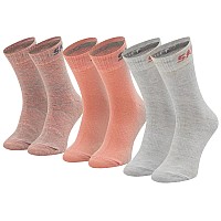 Skechers 3PPK Wm Mesh Ventilation Socks SK41053-4334