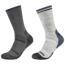 Skechers 2PPK Men Trail Wool Socks SK41104-9300