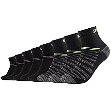 Skechers 3PPK Wm Mesh Ventilation Quarter Socks SK42017-9997
