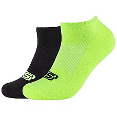 Skechers 2PPK Basic Cushioned Sneaker Socks SK43024-0201