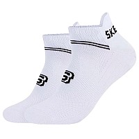 Skechers 2PPK Mesh Ventilation Bamboo Socks SK43093-1000