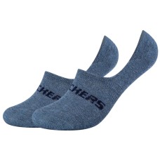 Skechers 2PPK Mesh Ventilation Footies Socks SK44008-5500