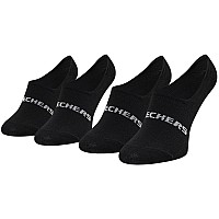 Skechers 2PPK Mesh Ventilation Footies Socks SK44008-9999