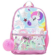 Skechers Unicorn Face Backpack SKTT8577-MULT