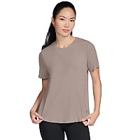 Skechers Luxe Rib Tee TP163-TPBR