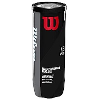 Wilson X3 Pack Speed Padel Ball WR8901101001