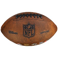 Wilson NFL Official Throwback 32 Team Logo Ball WTF1758XBNF32