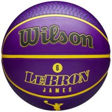 Wilson NBA Player Icon LeBron James Outdoor Ball WZ4027601XB