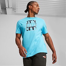 Μπλουζάκι Puma Manchester City FtbCore Graphic Tee 772950-25