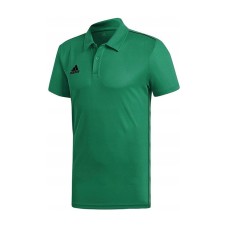 Adidas Core 18 Ανδρικό T-shirt Polo Πράσινο FS1901