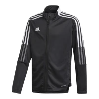 Adidas Αθλητική Παιδική Ζακέτα Μαύρη Tiro 21 GM7314