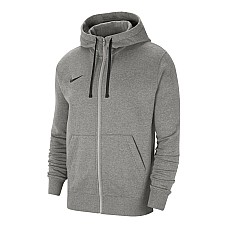 Nike Park 20 Ανδρική Φούτερ Ζακέτα με Κουκούλα και Τσέπες Γκρι CW6887-063