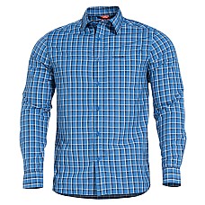 Pentagon SNOOP LONG SHIRT K02017 05BC-Blue Checks