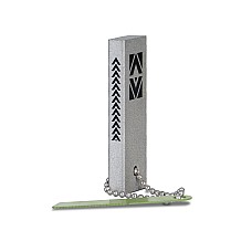 Pentagon MAGNESIUM FIRE STARTER D25019 02-Silver