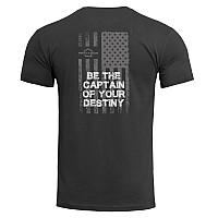Pentagon AGERON AMERICAN FLAG K09012-AF 01-Black