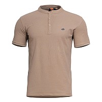 Pentagon LEVANTES HENLEY T-SHIRT K09025 82-Tan Brown