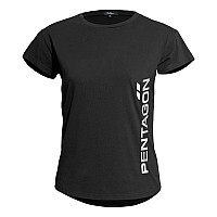 Pentagon WHISPER LADIES TEE "PENTAGON VERTICAL" K09044-PV 01-Black