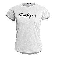 Pentagon WHISPER LADIES TEE "CALLIGRAPHY" K09044-CAL 00-White