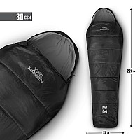 Pentagon COCOON SLEEPING BAG 80GR/m² D19021 01-Black