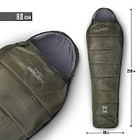 Pentagon COCOON SLEEPING BAG 80GR/m² D19021 06E-RAL7013